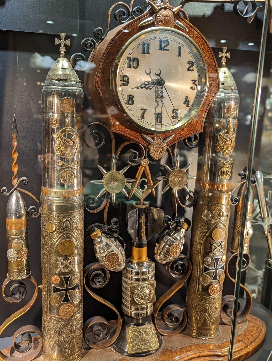 antique clock Ogden museum